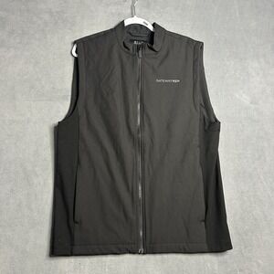 Bylt Premium Basics Limitless Black Vest Men's Size Large Quilted Full Zip